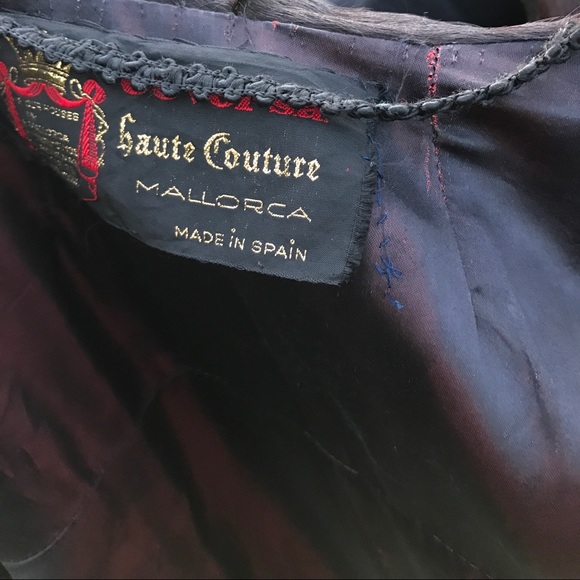 Haute Couture Guver Mallorca Hide Coat Spain - Picture 5 of 8
